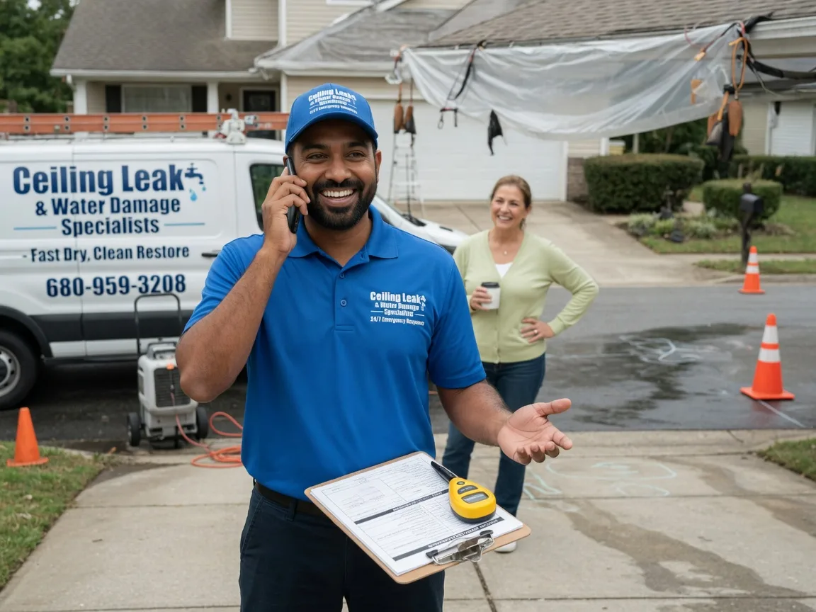Ceiling Leak Cleanup Ellenville, NY FAQs